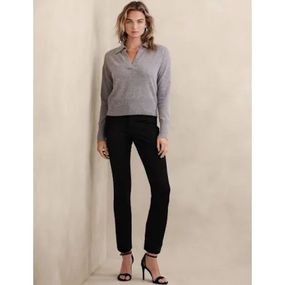 Banana Republic Women’s Black Sloan Pants, Size 2